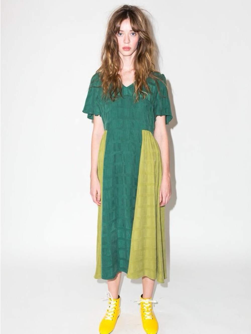 Kurt Lyle Roseanna Dress in Hunter/Moss